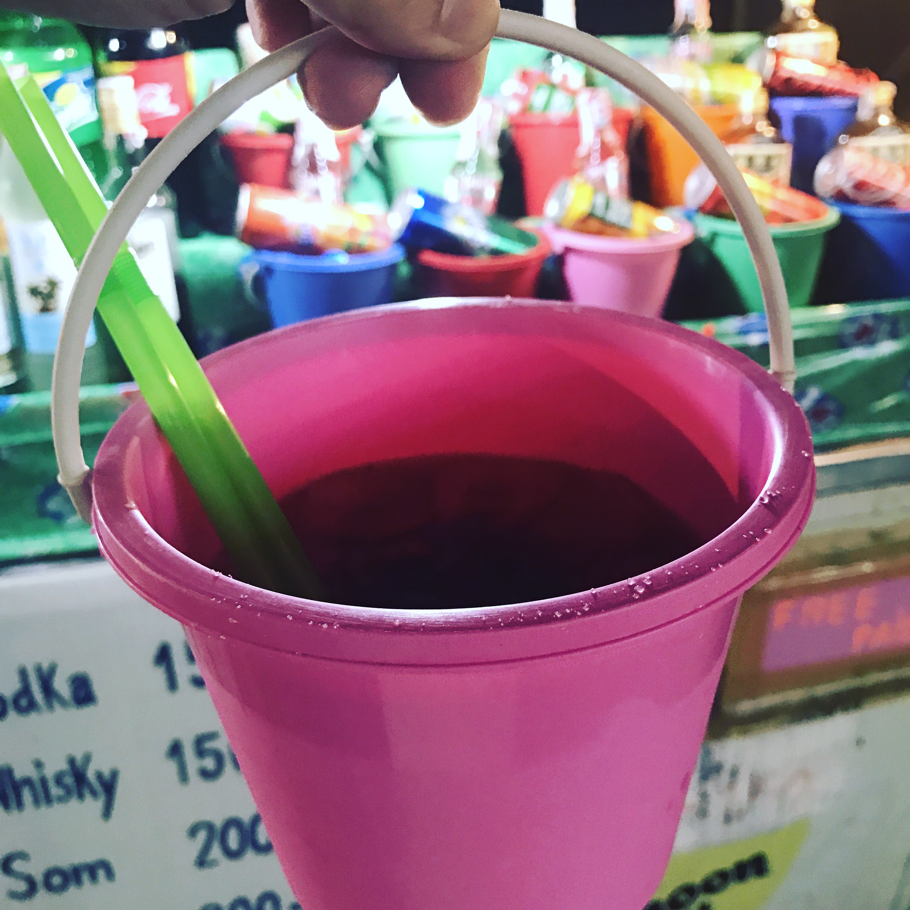 タイ旅行 Ep21【パンガン島】バケツカクテルを飲む【フルムーンパーティ】