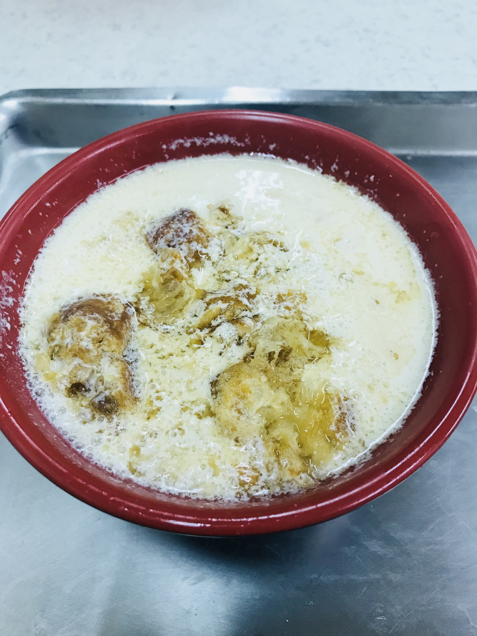 【台北】朝食におすすめ豆乳スープ【鹹豆漿編①】