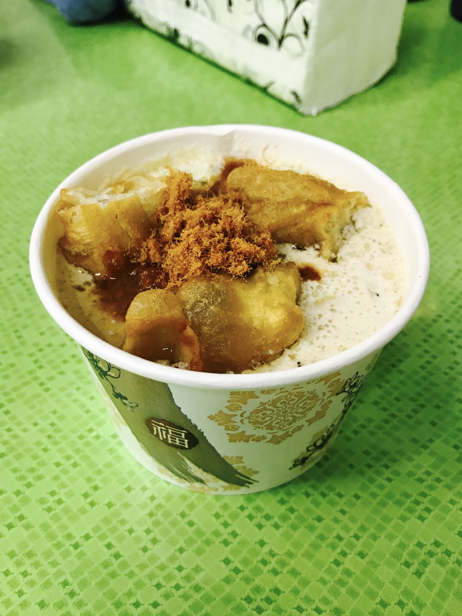 【台北】朝食におすすめ豆乳スープ【鹹豆漿編③】