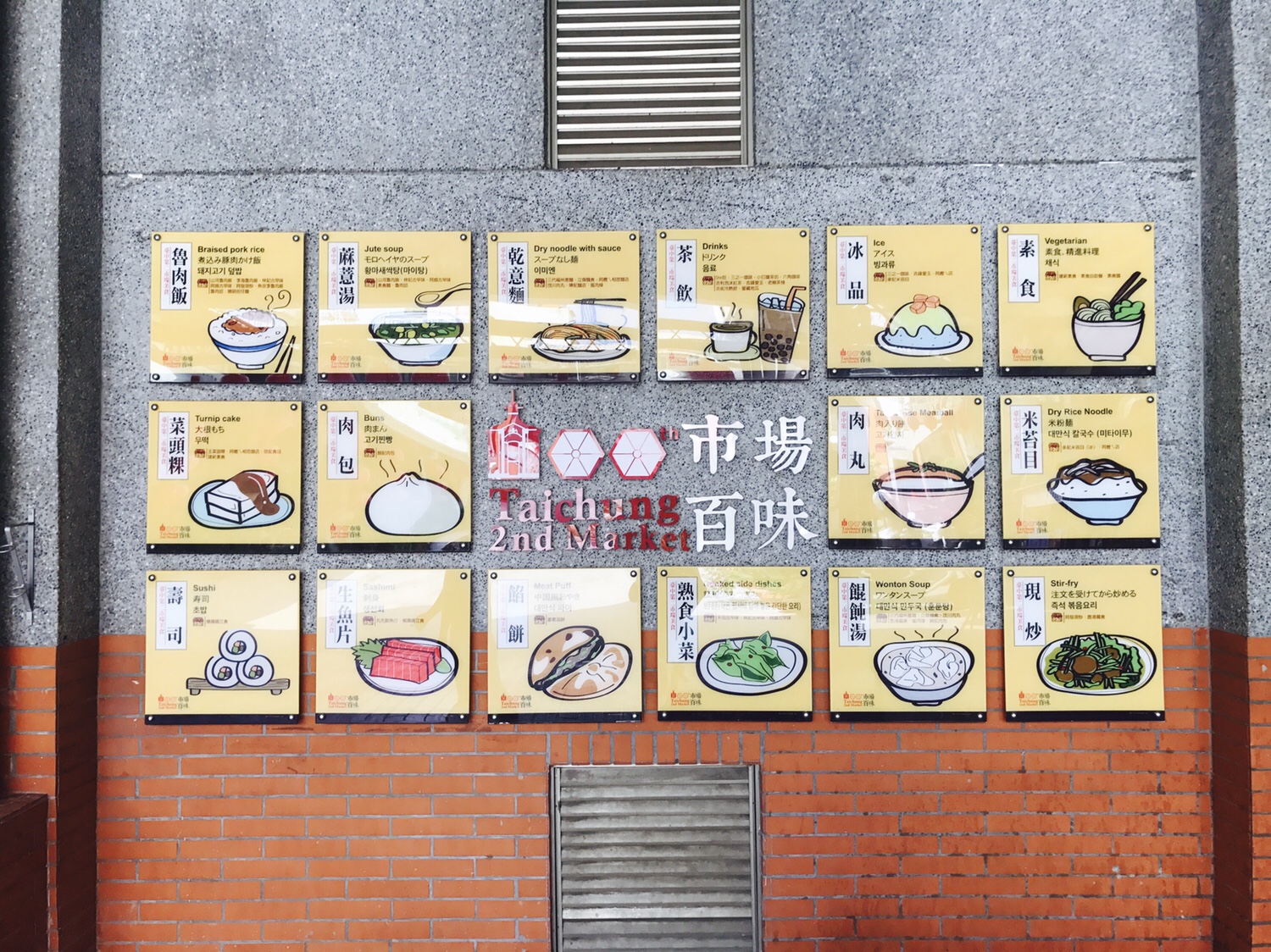 04【台中】台中市第二市場はお休み？【台中観光 】