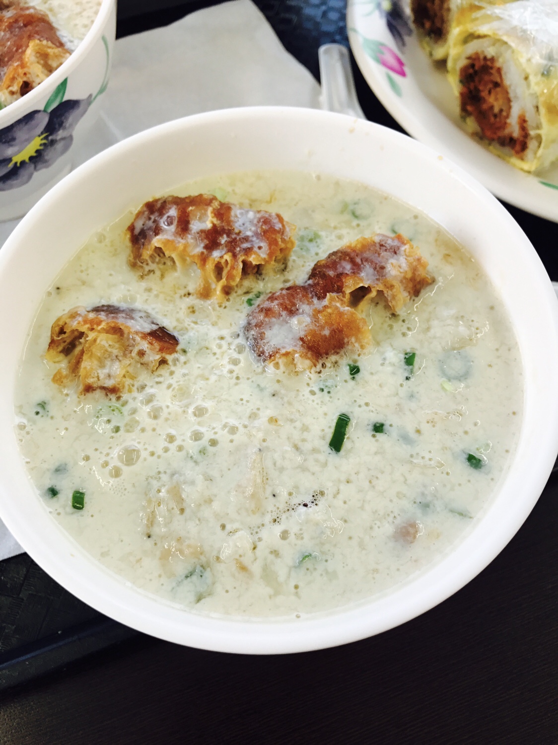 【台北】朝食におすすめ豆乳スープ【鹹豆漿編④】