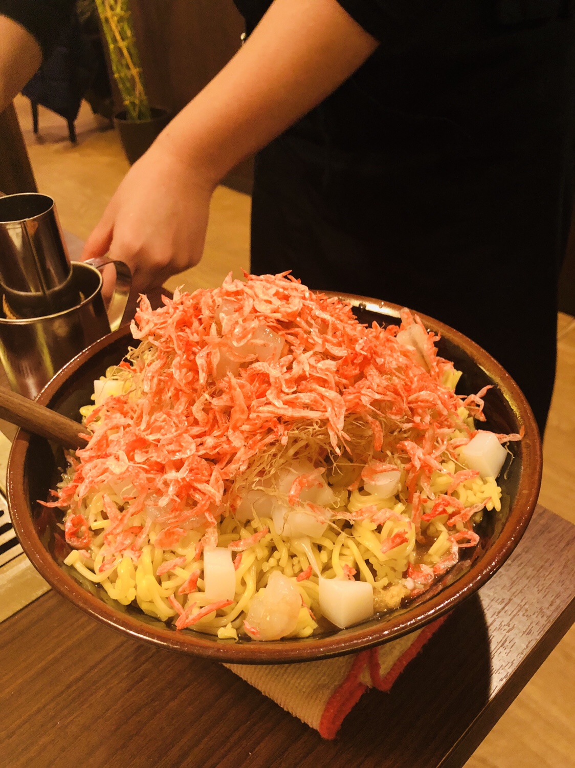 奈良之旅 もんじゃの焼き方