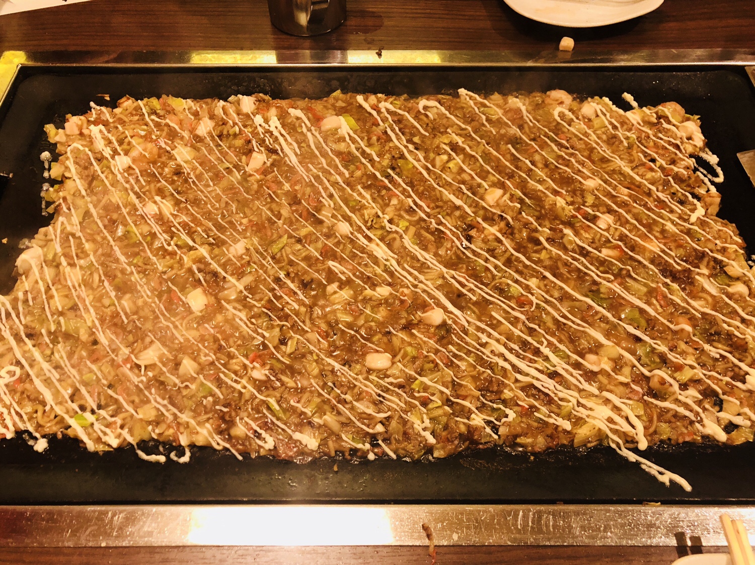 奈良之旅 もんじゃの焼き方