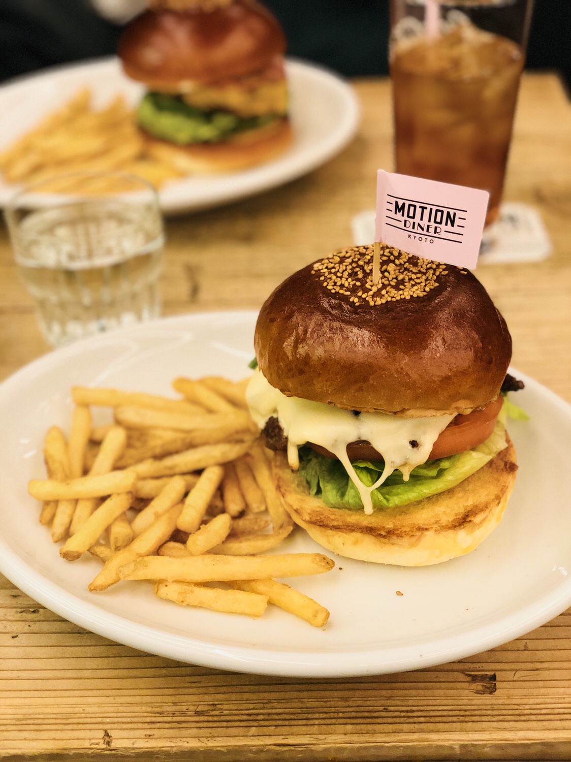京都之旅 ハンバーガー昼 MOTION DINNER