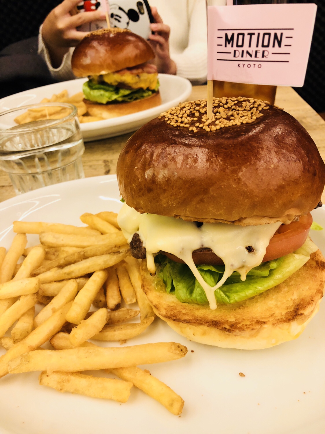 京都之旅 ハンバーガー昼 MOTION DINNER