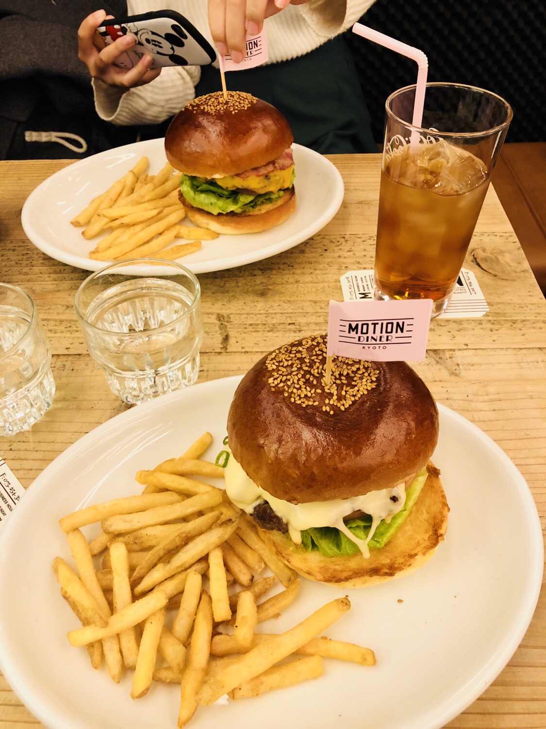 京都之旅 ハンバーガー昼 MOTION DINNER