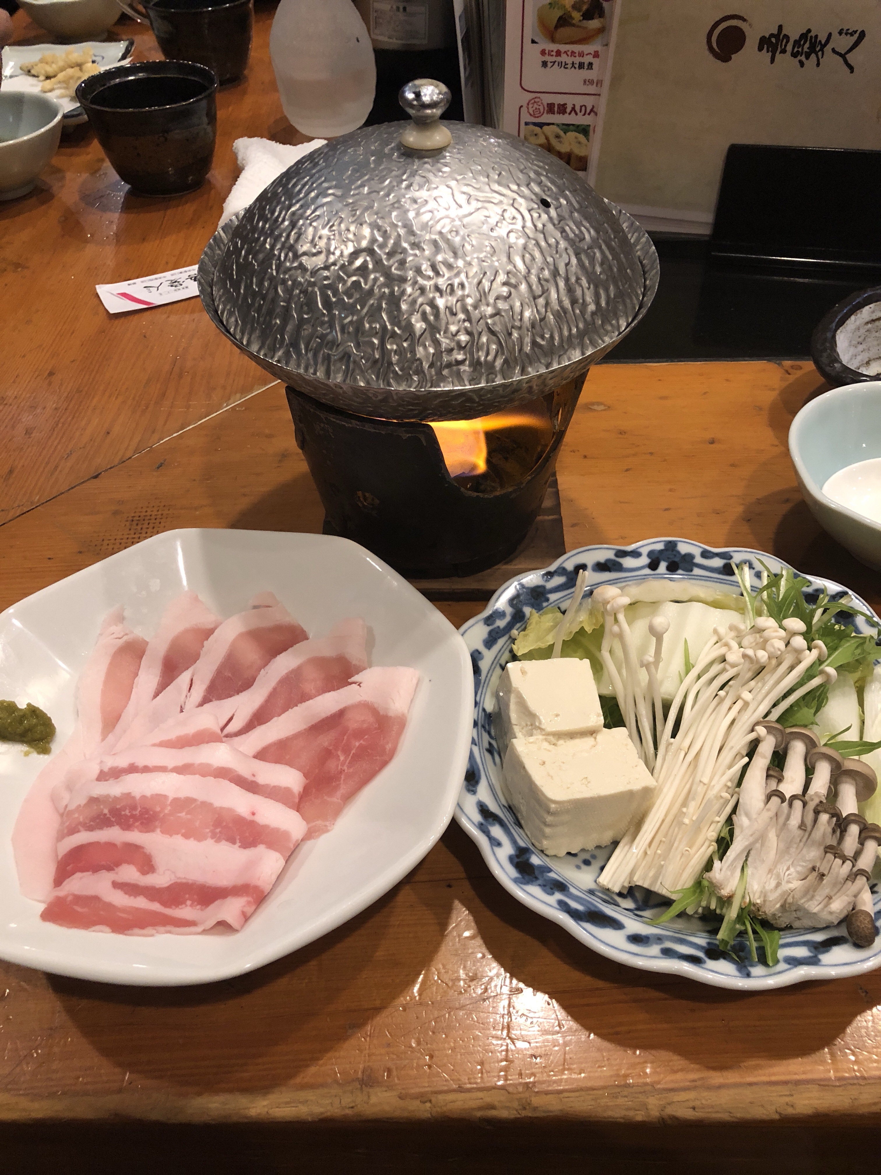 九州之旅 EP09 鹿児島で 黒豚しゃぶしゃぶ お一人様