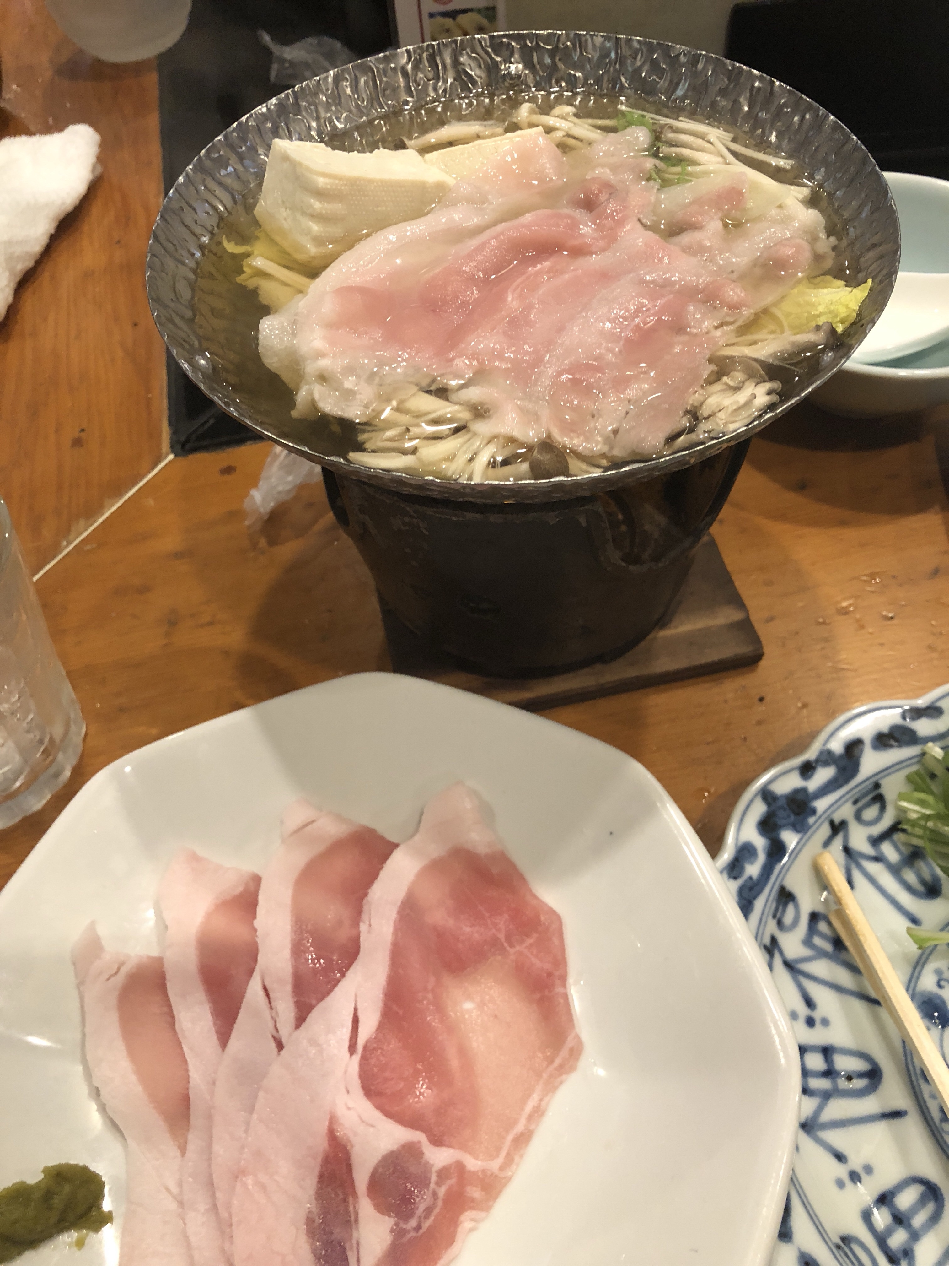 九州之旅 EP09 鹿児島で 黒豚しゃぶしゃぶ お一人様