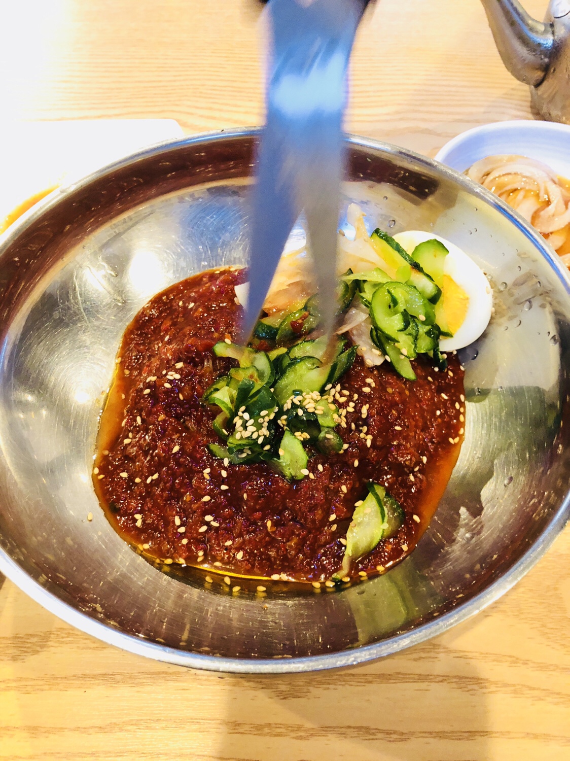 【新大久保】冷麺専門店でビビン冷麺