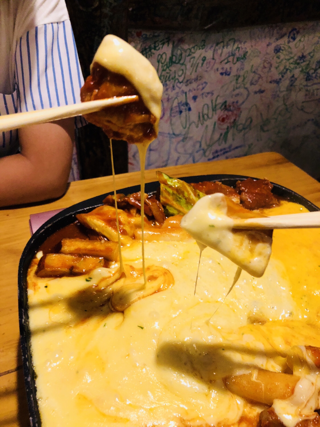 【新大久保】チーズタッカルビを食べる方法