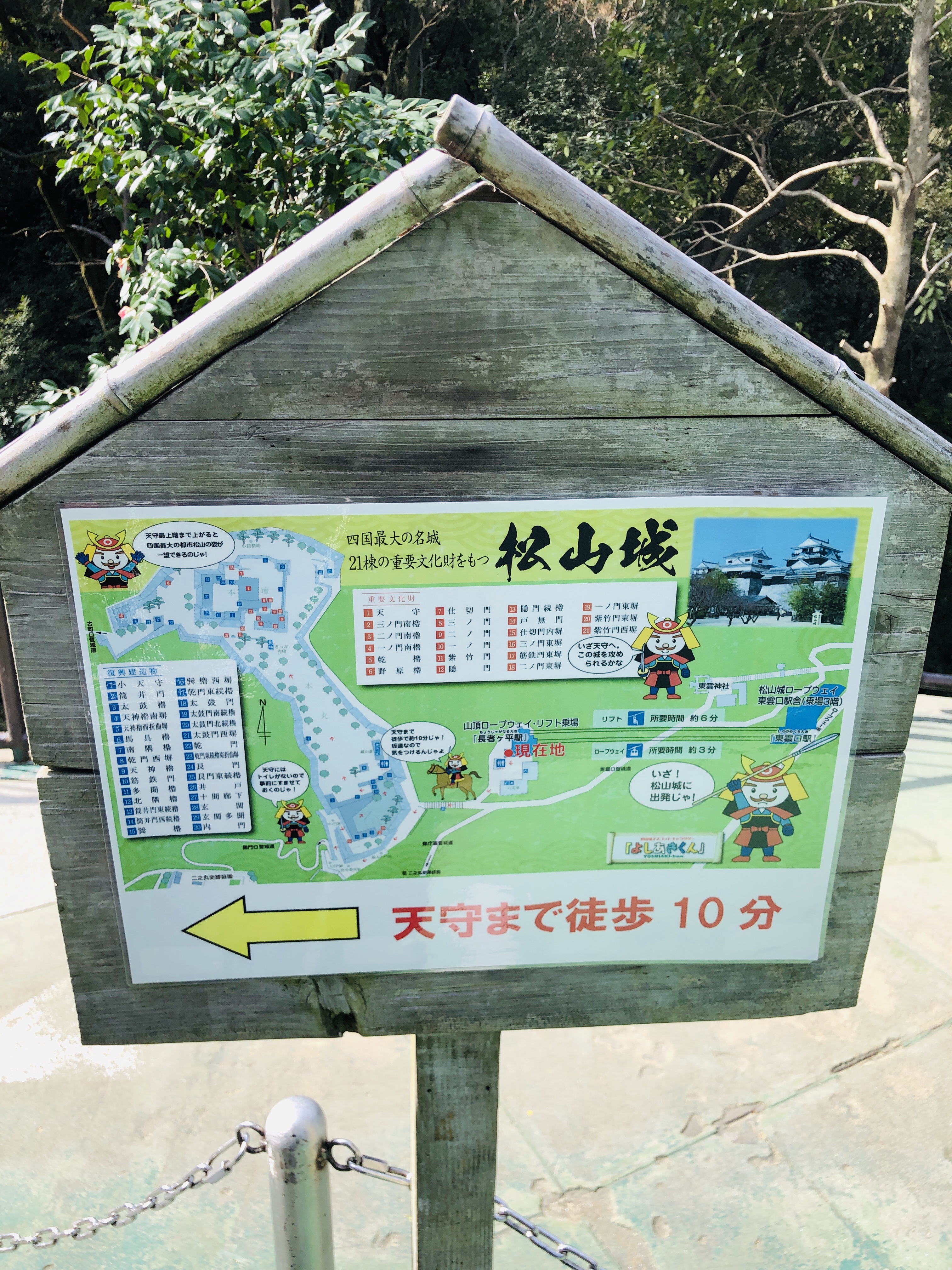 松山旅行 EP10 松山城の行き方と攻め方