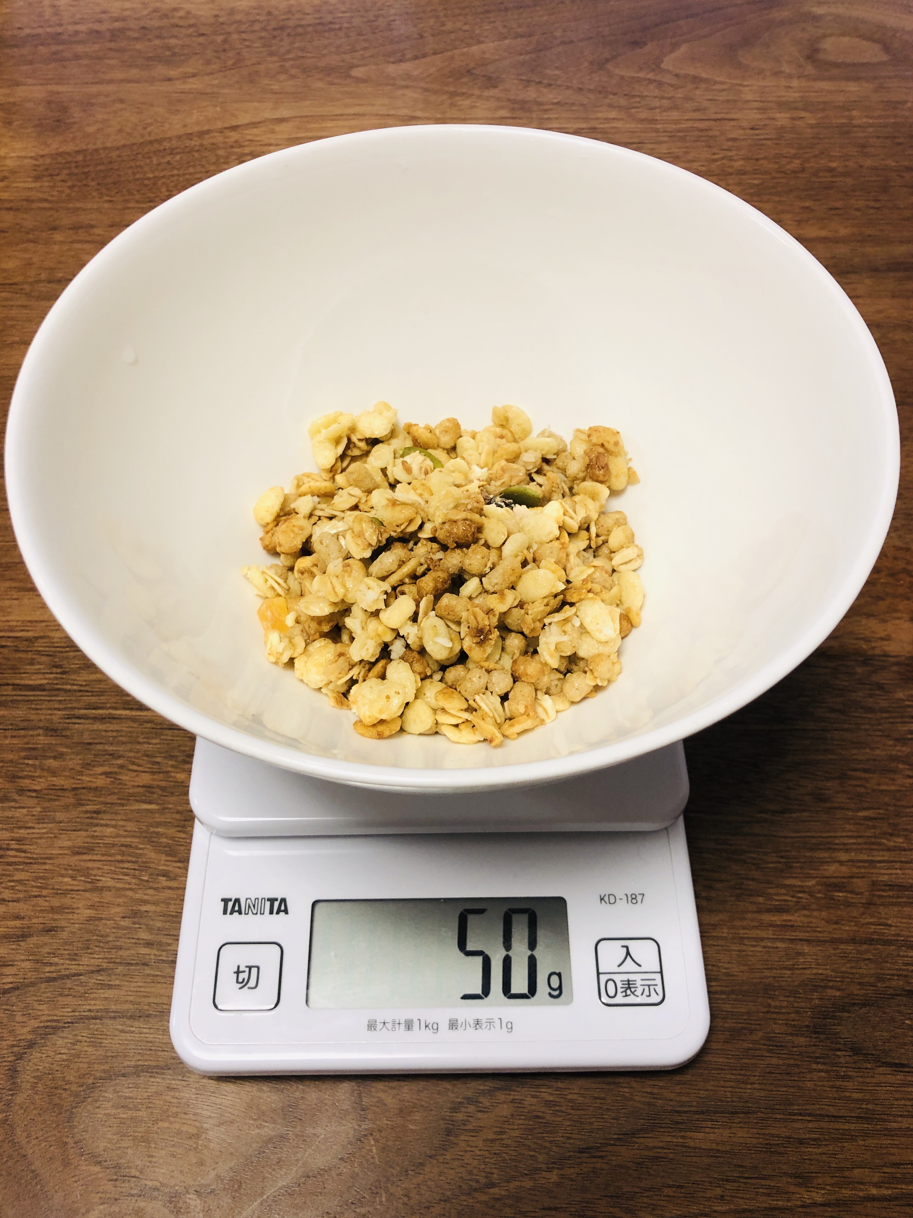 【フルグラ50g】どのくらい？ フルグラの量り方