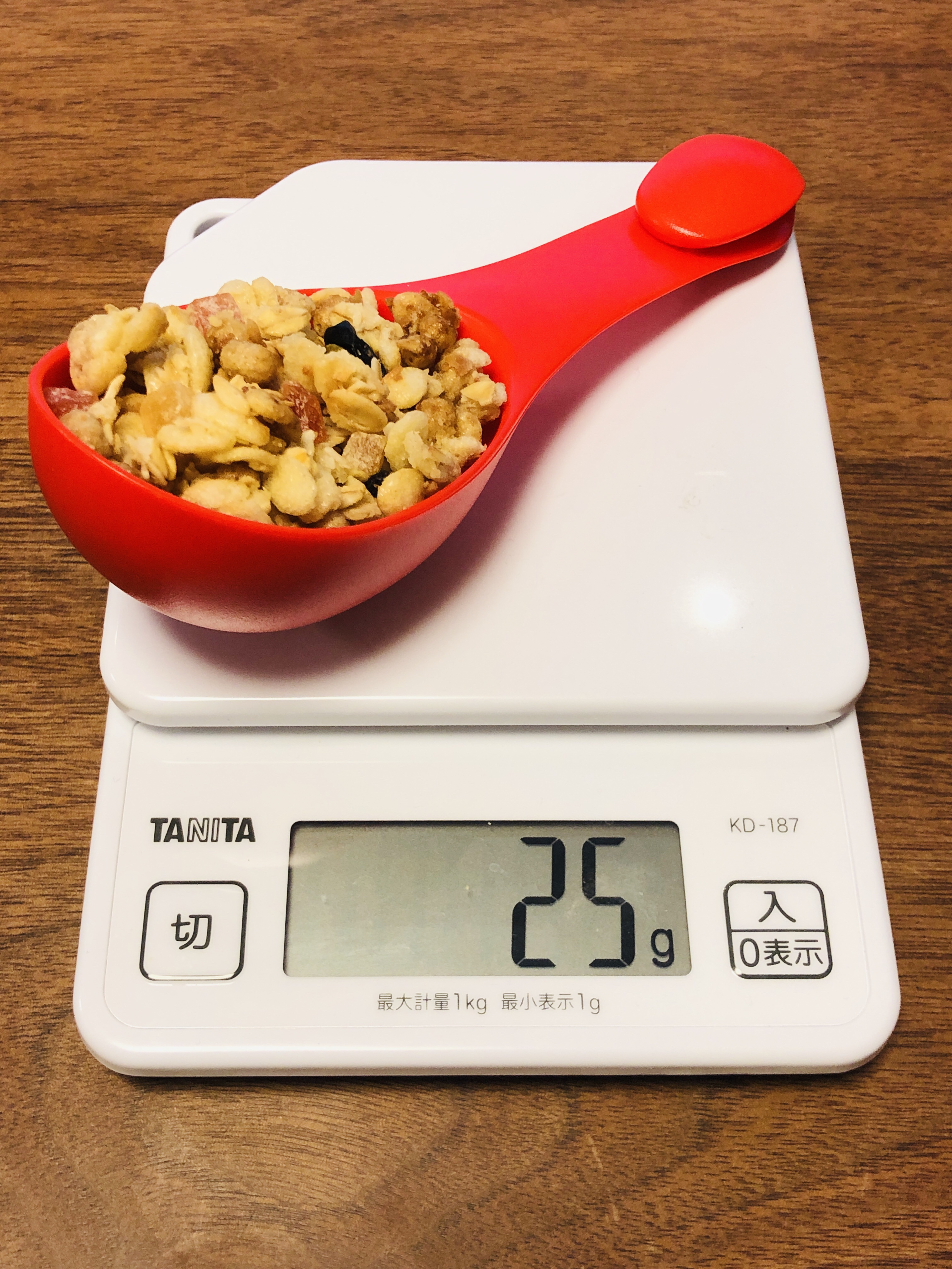 【フルグラ50g】どのくらい？ フルグラの量り方