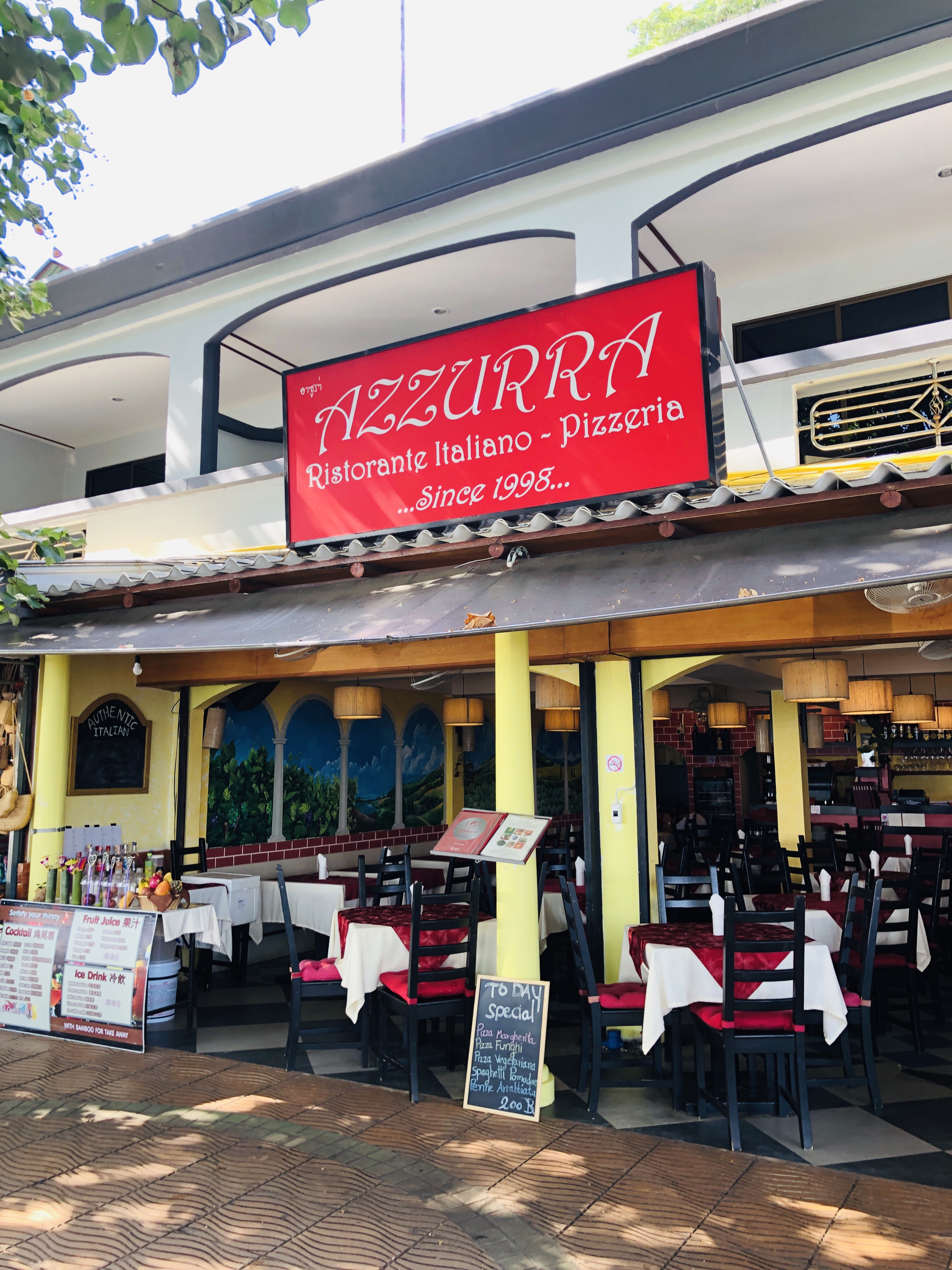 クラビ旅行記 22 アオナンのイタリアン【レストラン】