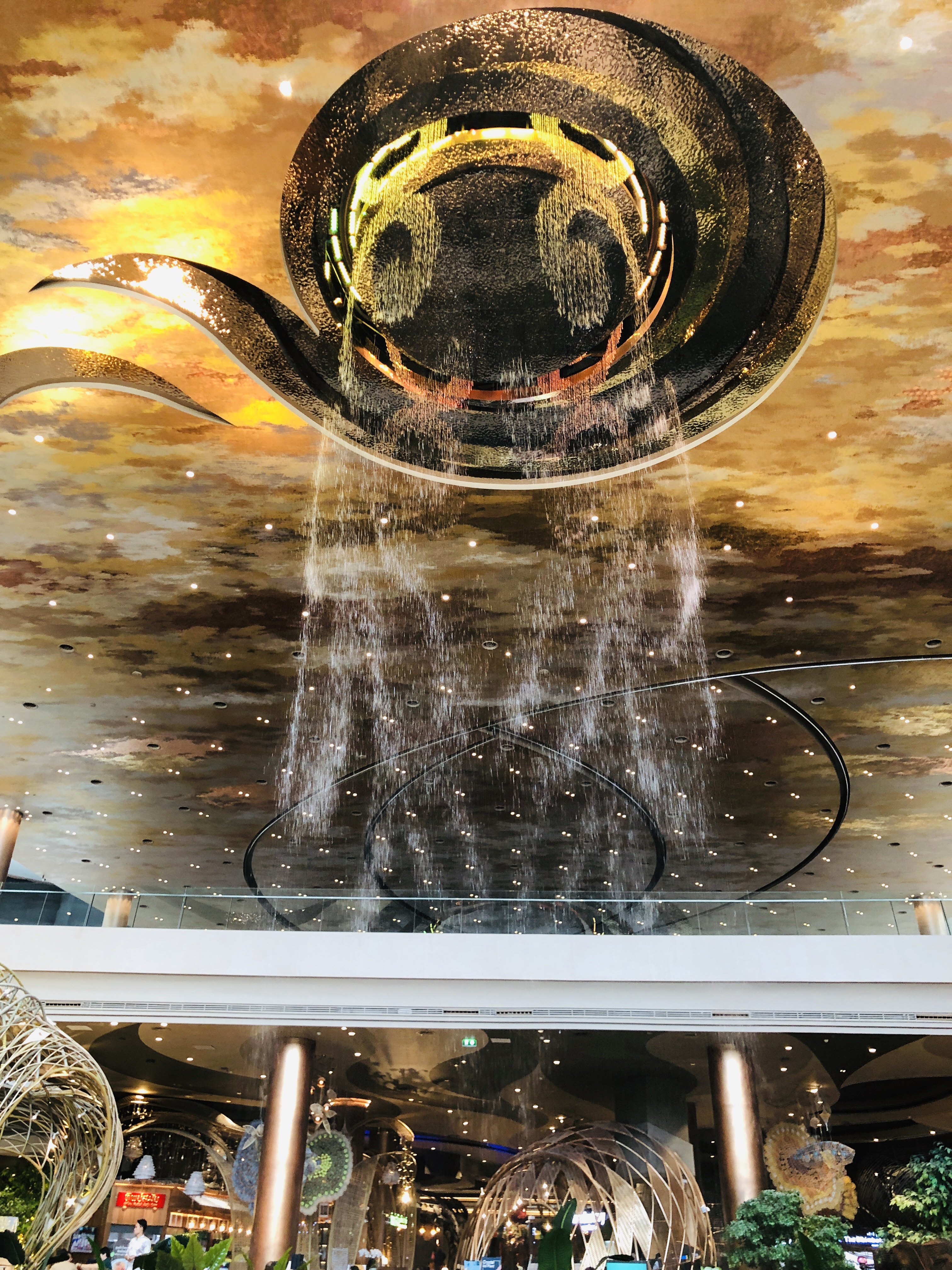 タイ旅行11 アイコンサイアムの噴水