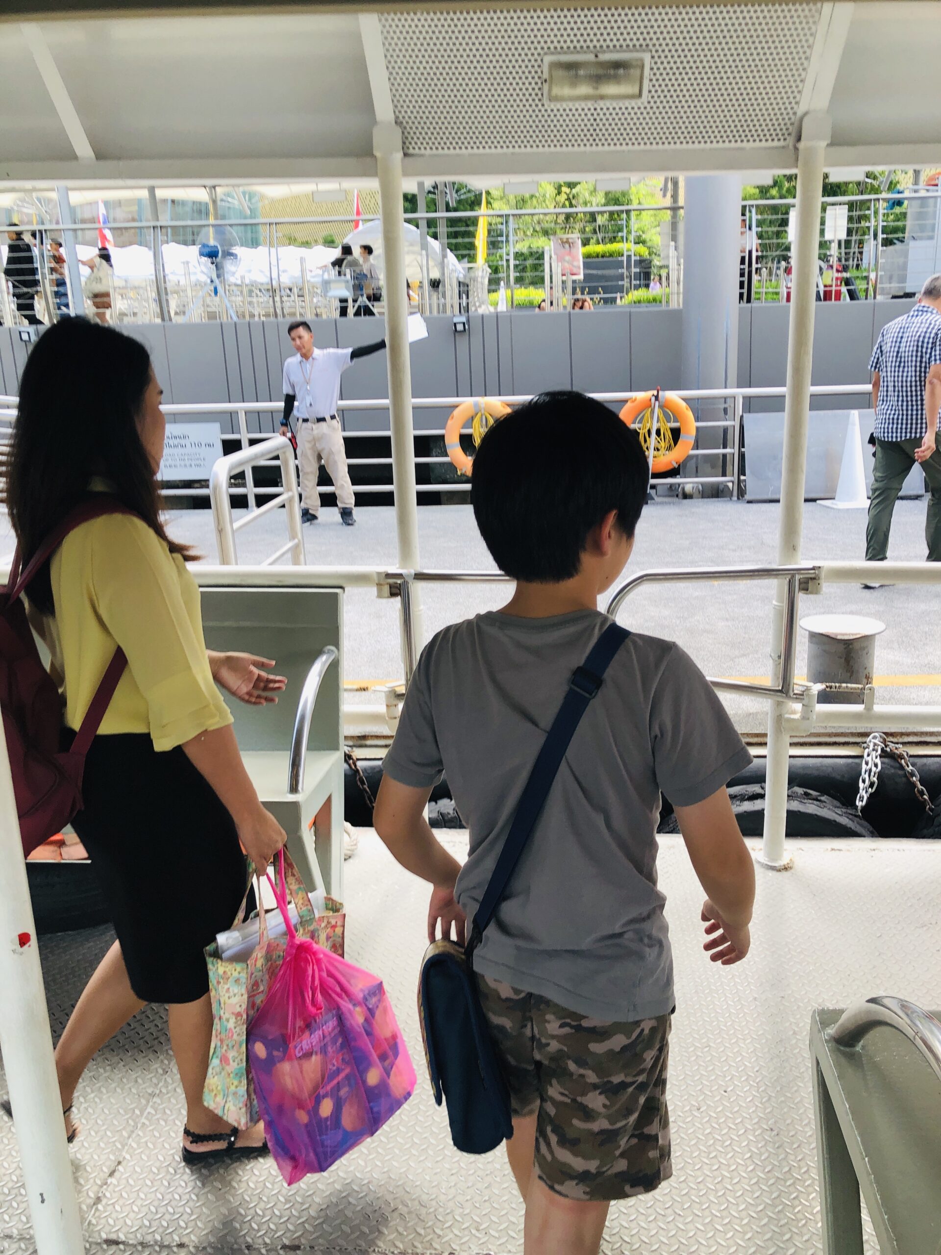 タイ旅行15【チャオプラヤー川】無料シャトルボートの乗り方