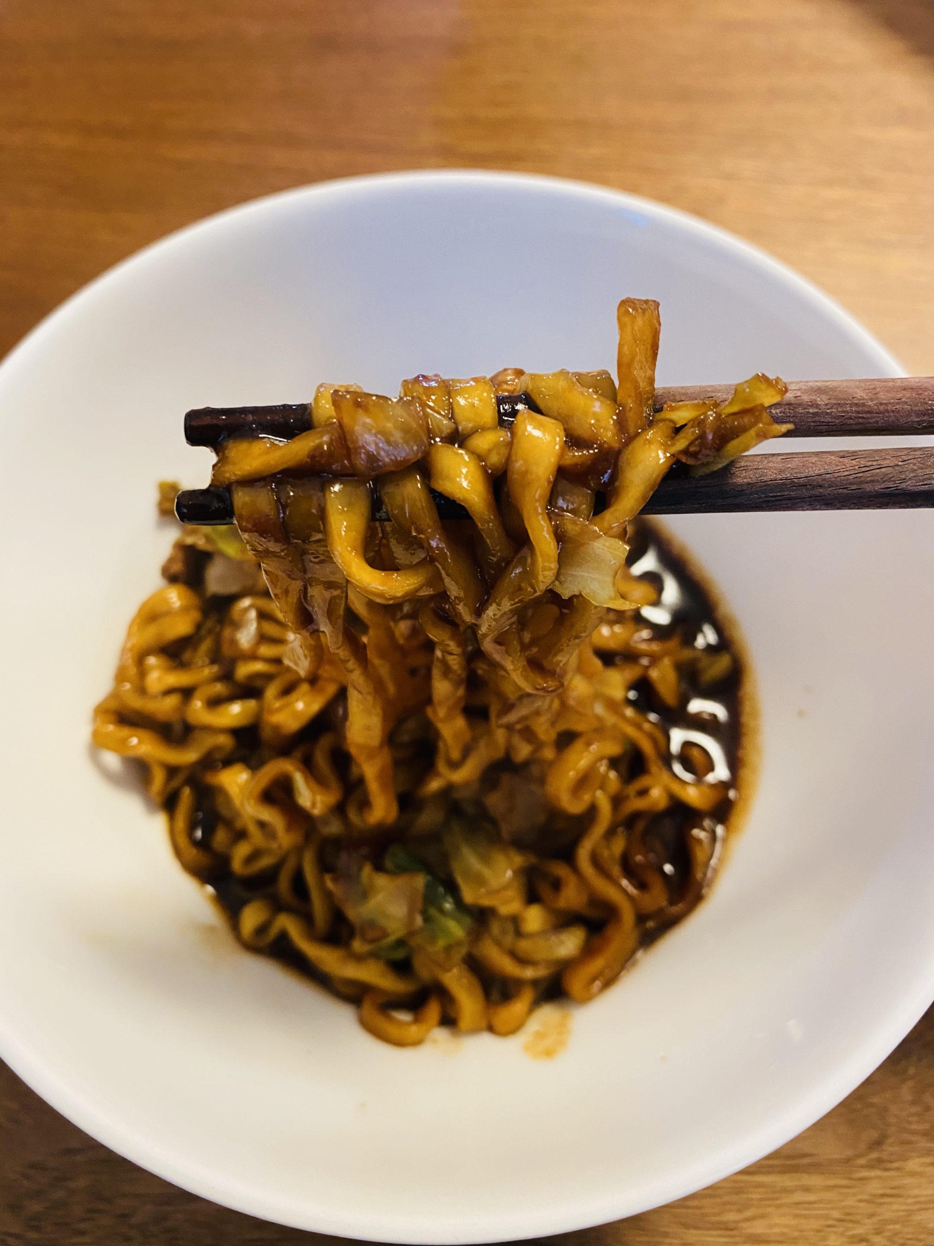 韓国のインスタントのジャージャン麺の作り方【チャーワン編】