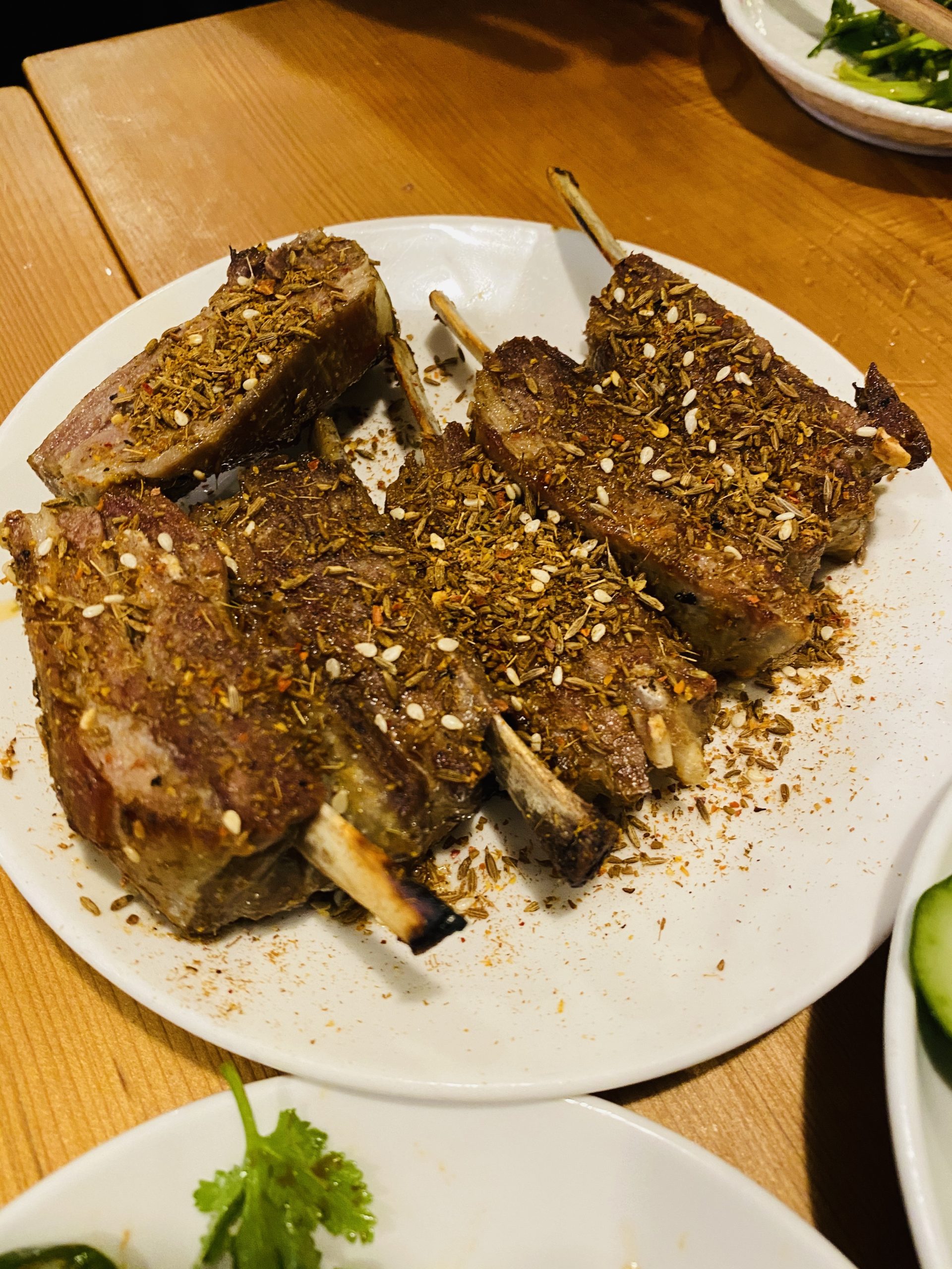 【御徒町】羊料理の羊香味坊