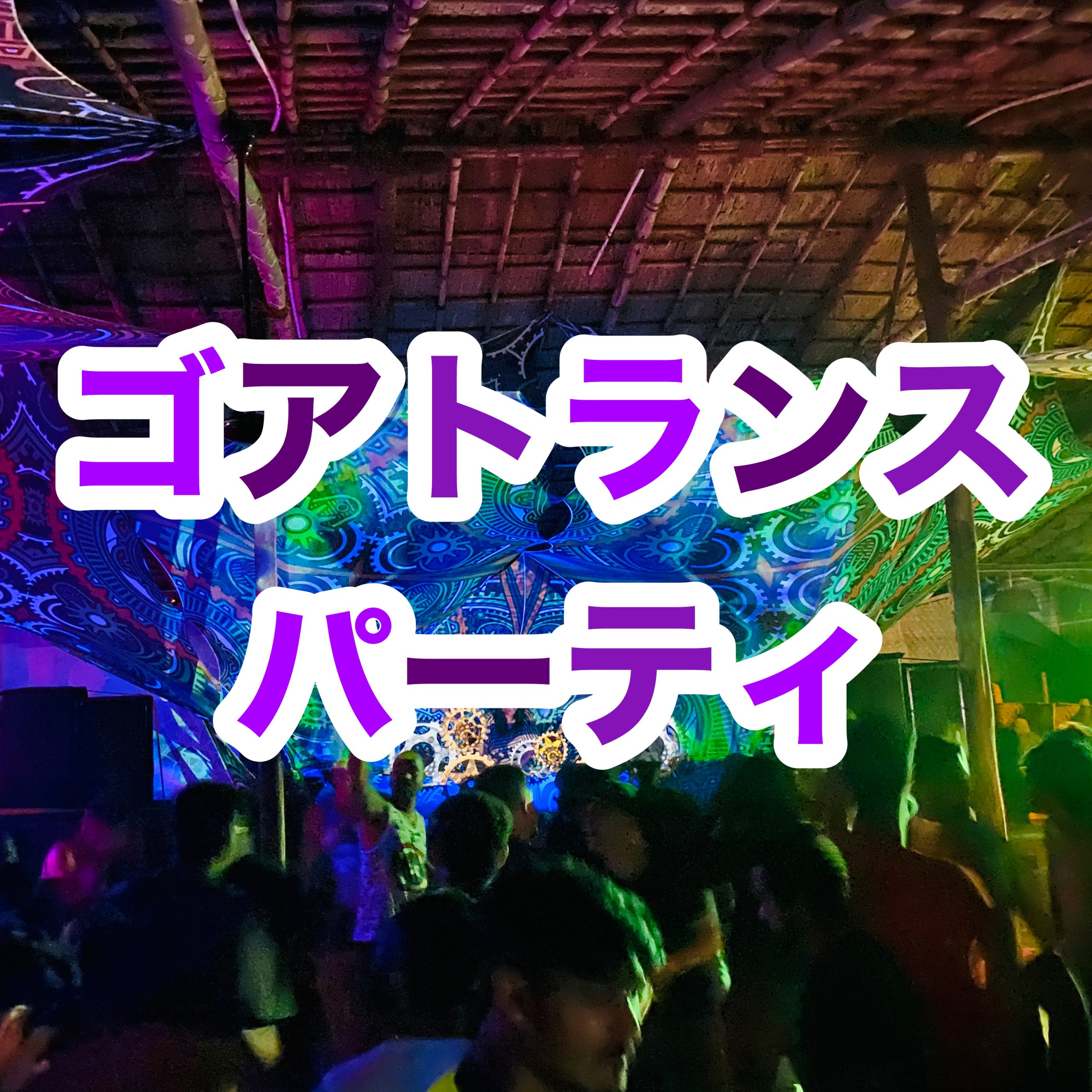 【インド旅行記】EP18 ゴアのトランスパーティ【AURA】
