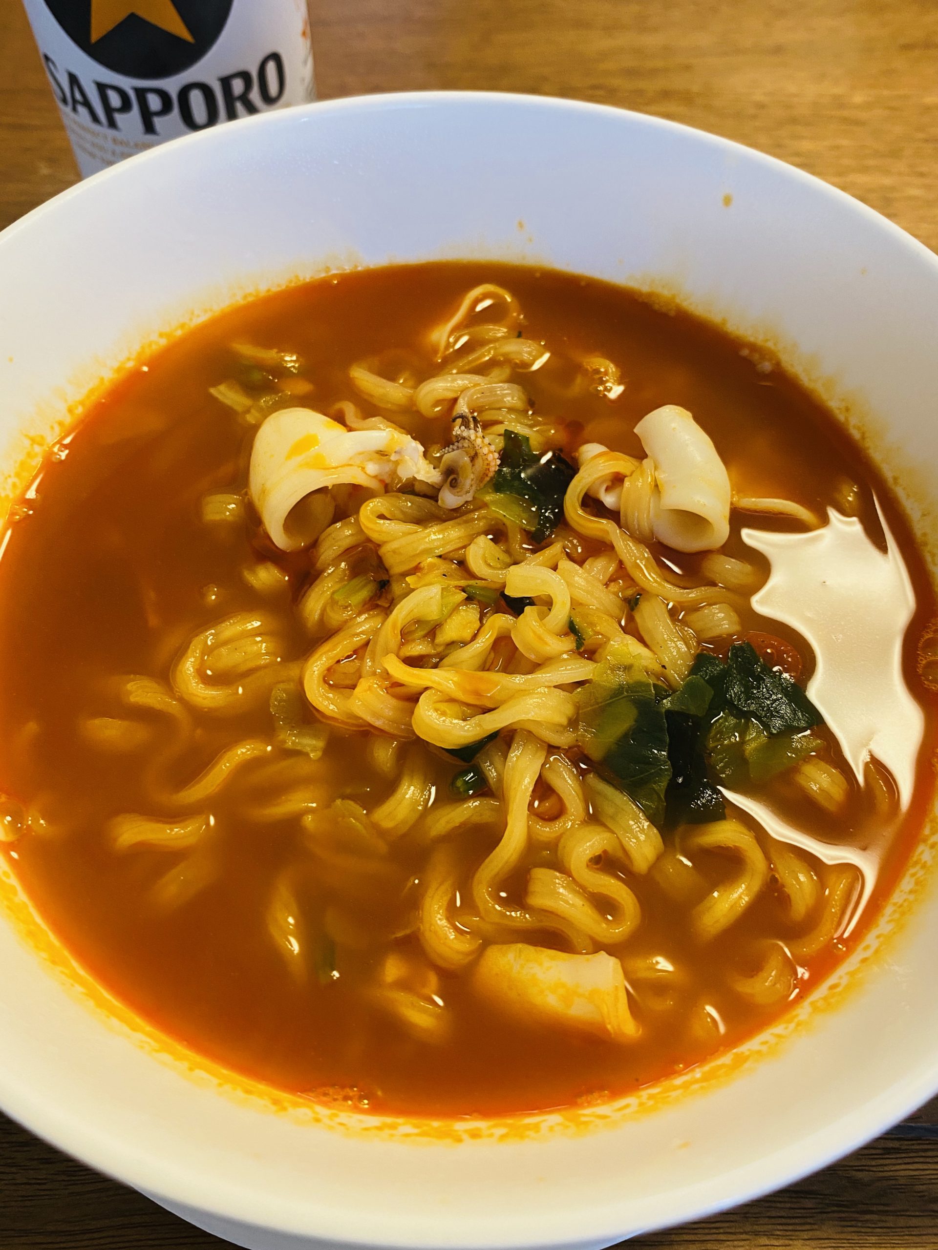 旨辛海鮮ちゃんぽんの作り方とおすすめトッピング