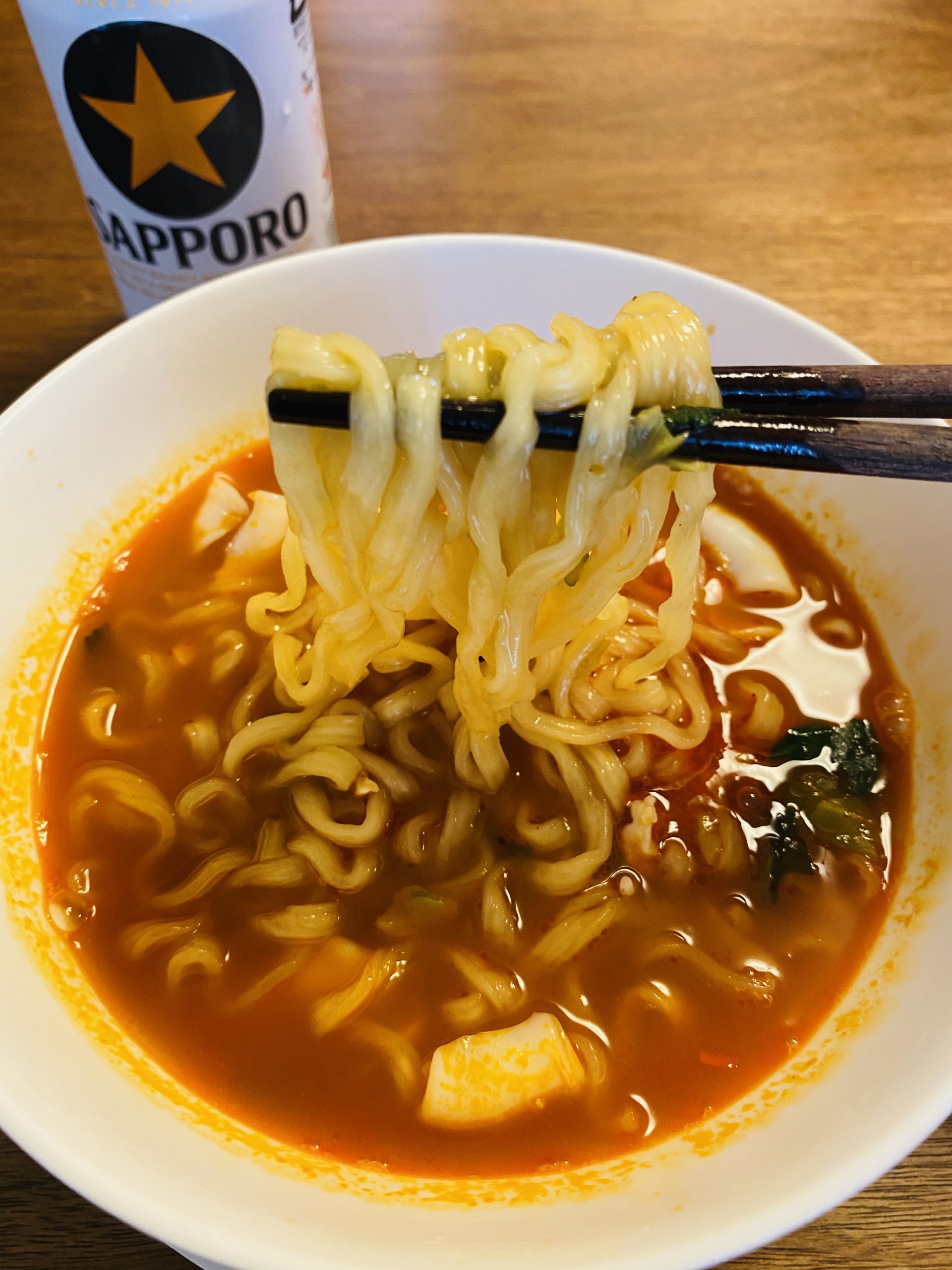 旨辛海鮮ちゃんぽんの作り方とおすすめトッピング