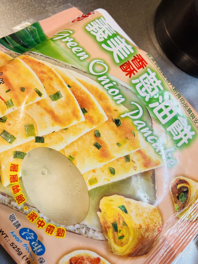 【義美】冷凍の葱油餅の作り方