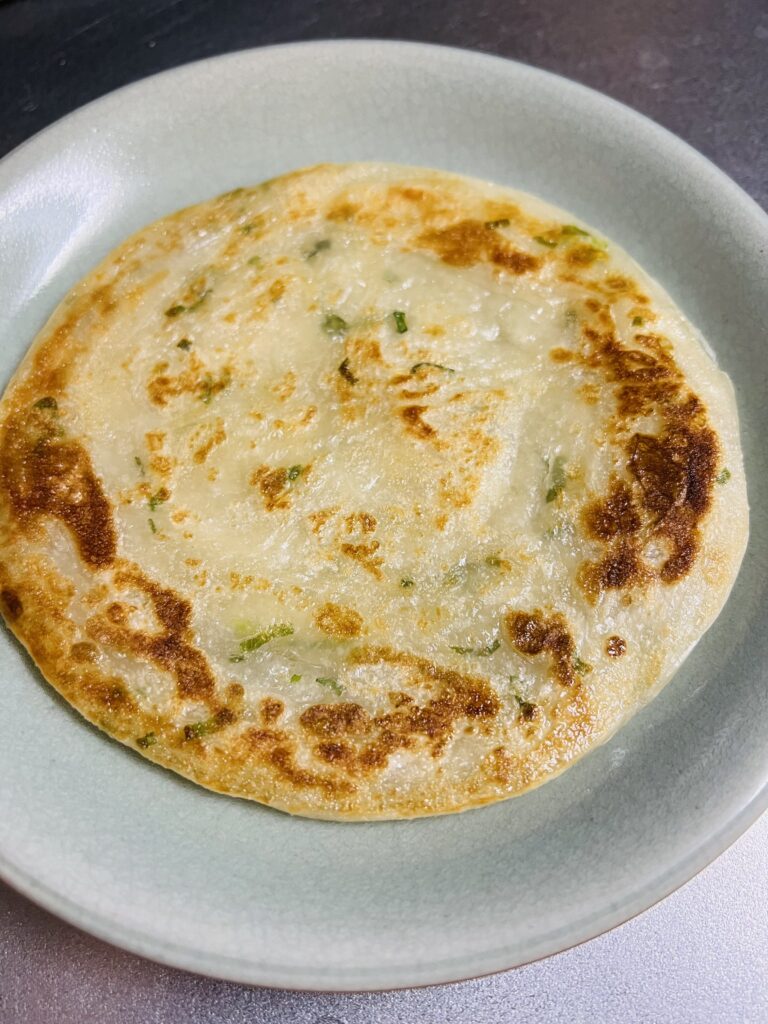 【義美】冷凍の葱油餅の作り方