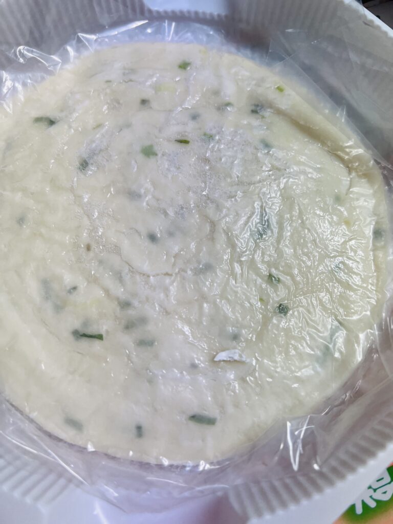 【義美】冷凍の葱油餅の作り方