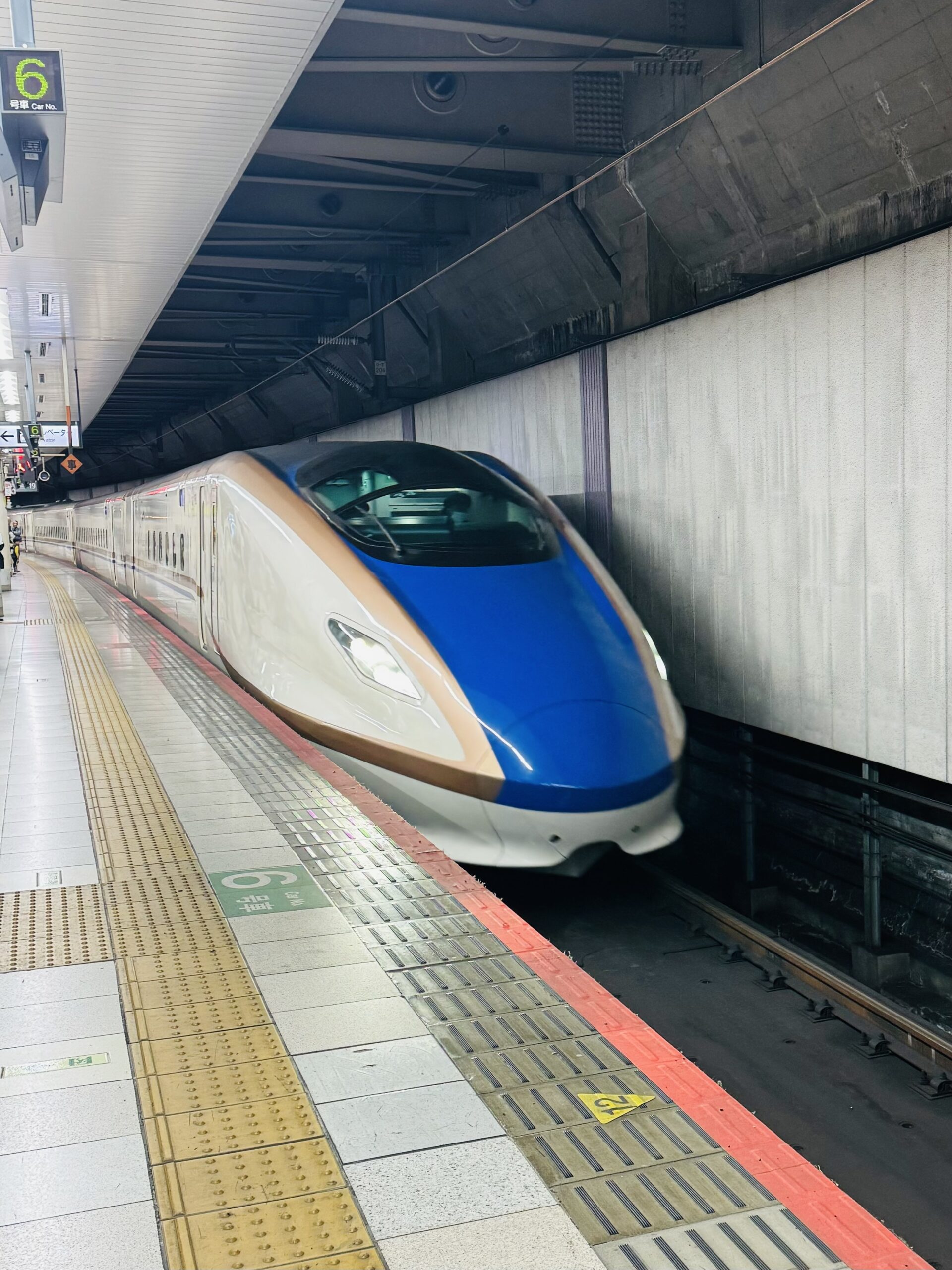 【北陸新幹線かがやき501】上野駅から長野駅へ新幹線eチケットで行く方法