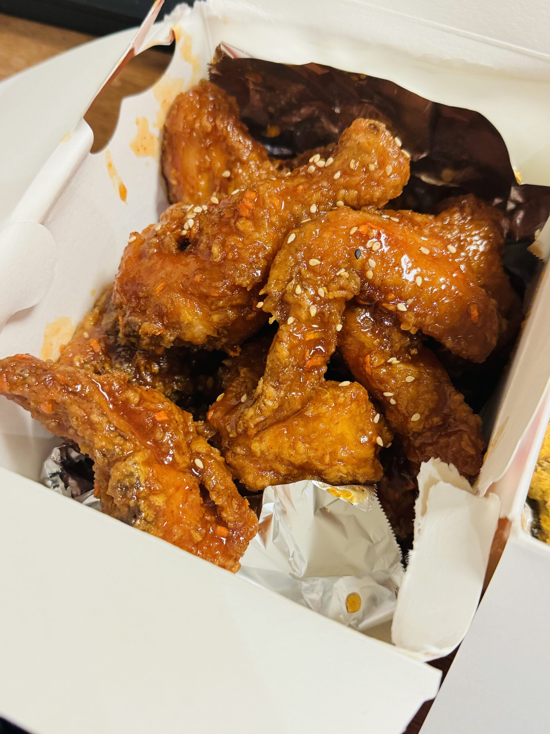 【ネネチキン】ハーフアンドハーフどのくらい？【テイクアウト】