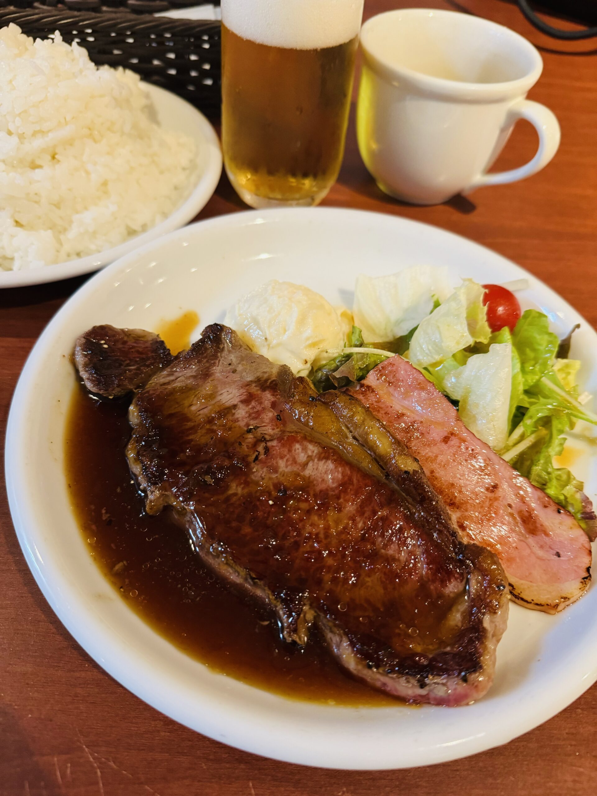 우에노에서 니쿠노 오오야마로 만족스러운 식사｜上野の肉の大山で満足できる食事