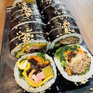 ソウル旅2024 Ep13 朝ごはんは浪漫食堂（ナンマンキンパ）でキンパとマンドゥ